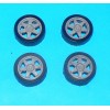 Wheels – Speedline + tires (tarmac set for Lancer EVO III / IV) 